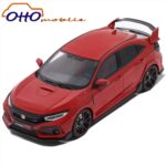 OttOmobile Miniatures 1/18 2020 honda civic type r gt fk8 euro spec *resin series*, rally red