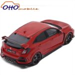 OttOmobile Miniatures 1/18 2020 honda civic type r gt fk8 euro spec *resin series*, rally red - Image 2
