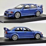 POP RACE 1/18 Mitsubishi Evo 6.5 evolution Tommi Makinen edition blue