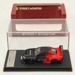 STREET WEAPON 1/64 Nissan BNR R34 GTR V-Spec Advan Black Red