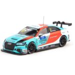 Tarmac 1/64 2019 audi rs3 lms macau gt cup #69 wtcr, turquoise/red/white
