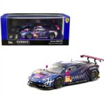 Tarmac 1/64 2019 ferrari 488 gte #83 frey/gatting/gostner 24h of le mans, blue - Image 2