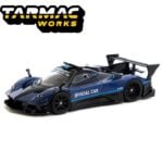Tarmac 1/64 2019 pagani zonda revolucion suzuki 10 hours official car, blue