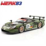 WERK83 1/18 1997 porsche 911 gt1 #25 dalmas/boutsen/stuck,  pre-qualifying 24h lemans, green