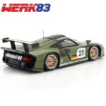 WERK83 1/18 1997 porsche 911 gt1 #25 dalmas/boutsen/stuck,  pre-qualifying 24h lemans, green - Image 2