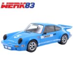 Werk83 1/18 1974 porsche 911 carrera rsr 3.0 #5 bobby unser iroc 3rd place daytona, blue/white