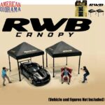 American Diorama 1/64 rwb canopy set