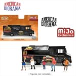 American Diorama 1/64 burger food truck