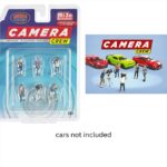 American Diorama 1/64 camera crew figure set