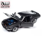Auto World 1/18 1969 ford mustang *john wick*, hitman grey - Image 2