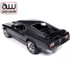 Auto World 1/18 1969 ford mustang *john wick*, hitman grey - Image 3