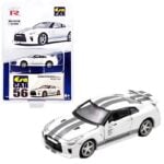 ERA 1/64 nissan gt-rr35 advan x saurus, white