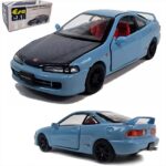 ERA 1/64 honda integra type-r dc2 1st special edition, blue-grey with carbon fiber hood