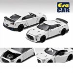 ERA 1/64 2020 nissan gt-r advan racing gt white colour version, white