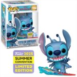 Funko Pop! Movies: Lilo and Stitch - Stitch on Surfboard SDCC 2025 Convention Special Edition #1594