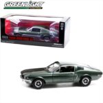 GreenLight 1/18 1968 ford mustang gt fastback, highland green