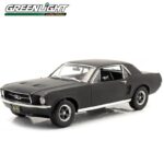 GreenLight 1/18 1967 ford mustang coupe *creed ii 2018 adonis creeds*, matt black