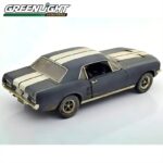 GreenLight 1/18 1967 ford mustang coupe *creed ii 2018 adonis creeds*, matt black - Image 3
