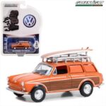 GreenLight 1963 volkswagen type 3 panel van woody with roof rack and surfboard *club vee-dub series