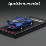 Ignition 1/64 porsche rwb 993, matt blue metallic - Image 2