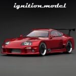 Ignition 1/18 top secret gt300 supra jza80, red metallic