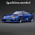 Ignition 1/18 top secret gt300 supra jza80, blue