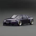Ignition 1/18 pandem gt-r nissan skyline bcnr33, purple