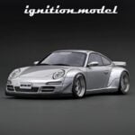 Ignition 1/18 porsche rwb 997, silver