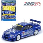 Inno Models 1/64 nissan skyline gt-r r34 #3 *endless advan* super taikyu series 2002 winner, blue
