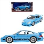 JADA #33667 1/24 brains porsche 996 gt3 rs *fast  furious*, blue