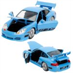 JADA #33667 1/24 brains porsche 996 gt3 rs *fast  furious*, blue - Image 2