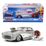 JADA #253255041  1/24 1967 chevrolet corvette *looney tunes*, silver