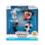 JADA Metalfigs Looney Tunes #253252044  6.3cm 4-pack figures Wave 1 - Bugs - Daffy - Sylvester - Taz