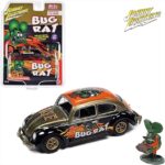 Johnny Lightning 1/64 volkswagen beetle with rat fink figure *bug rat *