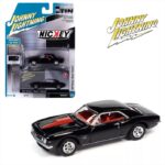 Johnny Lightning - 1/64 Collector Tin Diecast - 1967 Nickey Chevy Camaro - #2 Black