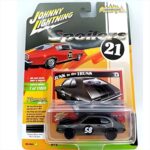 Johnny Lightning 1/64 ford pinto spoilers, galaxy gray metallic with black accents