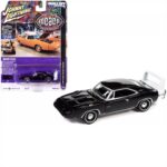 Johnny Lightning 1/64 1969 dodge charger daytona *mcacn*, black