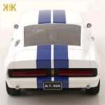 KK SCALE 1/12 1967 ford mustang shelby gt500 eleanor, white/blue - Image 3