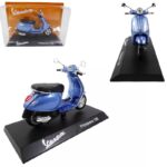 Magazine Models 1/18 2014 vespa primavera, blue