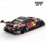 Mini GT 1/64 2022 honda nsx gt #16 red bull motul mugen super gt series, black/red/yellow - Image 2