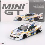 Mini GT 1/64 2023 nissan silvia s15 lb-super silhouette #555 formula drift japan, various
