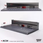 Mini GT 1/64 2024 nissan diorama motorsport  customizing nismo operation center, grey