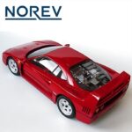 Norev 1/12 1987 ferrari f40, red - Image 3