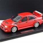 POP RACE 1/18 mitsubishi evo 6.5 evolution tommi makinen edition red
