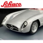 Schuco 1/12 1955 mercedes benz 300 slr uhlenhaut coupÃ©, silver - Image 5