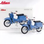 Schuco 1/10 simson schwalbe kr51/1, blue