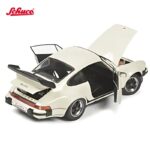 Schuco 1/12 porsche 911 turbo 930, white - Image 2