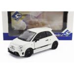 SOLIDO 1/18 2022 fiat 595 500 abarth, white
