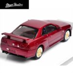 STREET WEAPON 1/64 Nissan Skyline R34 V-Spec II BNR34, Red Carbon - Image 2