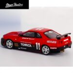 STREET WEAPON 1/64 Nissan Skyline R34 BNR #11, Red Black - Image 2